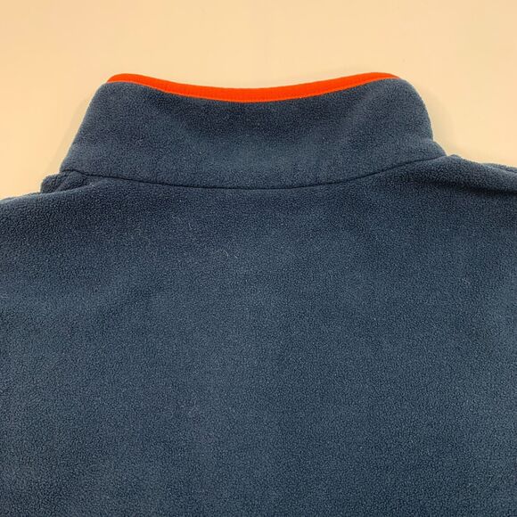Columbia Fleece Sweater Mens L Large Blue Mountain Side Colorblock 1/2 Zip - Picture 10 of 12